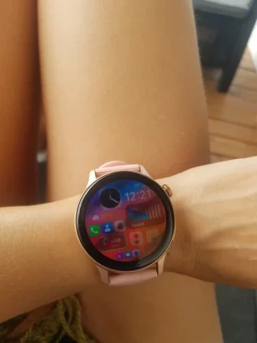 True AMOLED Smart Watch Ladies Screen Always Show Time photo review