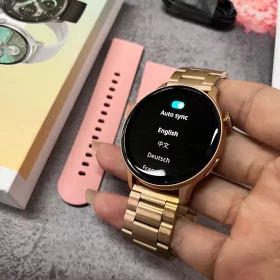 True AMOLED Smart Watch Ladies Screen Always Show Time photo review