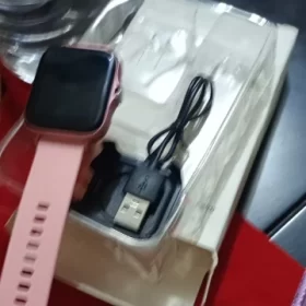 Square Smart Watch Women Men Smartwatch Touch Dial photo review