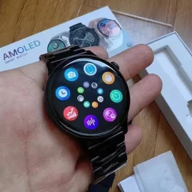 True AMOLED Smart Watch Ladies Screen Always Show Time photo review