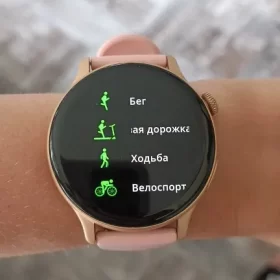 True AMOLED Smart Watch Ladies Screen Always Show Time photo review