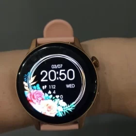 True AMOLED Smart Watch Ladies Screen Always Show Time photo review