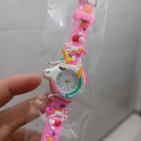 Boys and Girls Cute Colorful Lovely Kids Wristwatch photo review