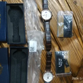 Brown Leather Casual Quartz Watch photo review