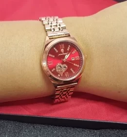 Women Watches Fashion Rose Gold Stainless Stain Steel photo review