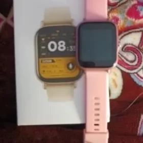 Square Smart Watch Women Men Smartwatch Touch Dial photo review